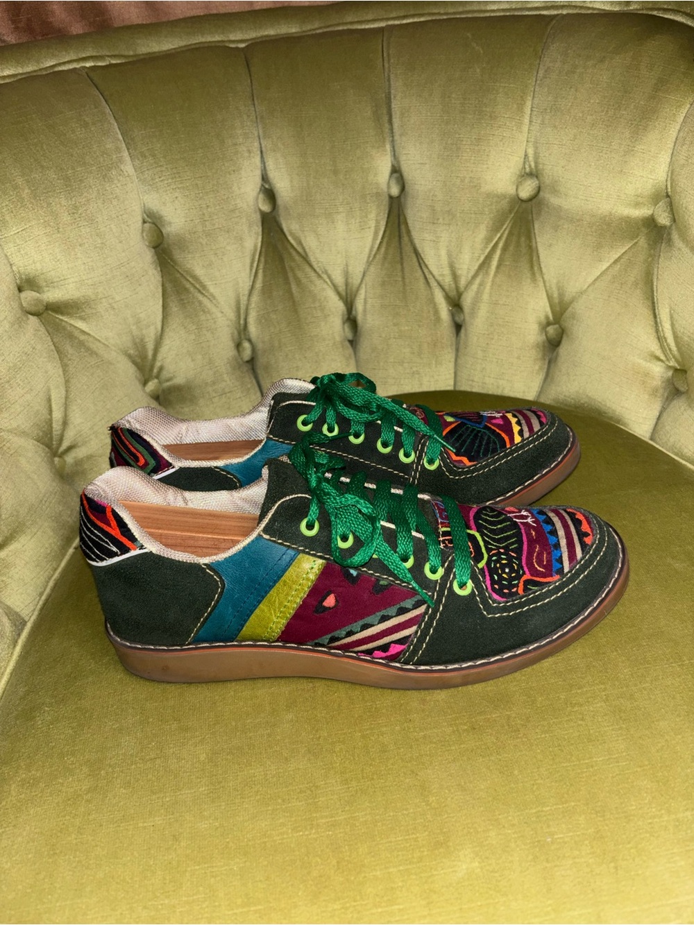 Rare Unisex Catwalk Design Italy Handmade Sneaker Size 10 Men 11 Women - Picture 8 of 10